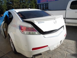 2009 Acura TL White 3.5L AT #A23827